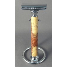 Amboyna Burl Safety Razor Handle