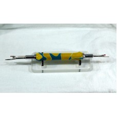 Blue Yellow Swirl Seam Ripper