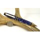 Blue Purple Swirl Cigar Pencil