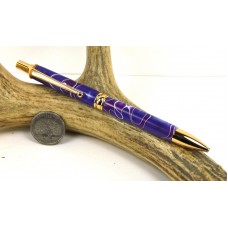 Blue Purple Swirl Power Pencil