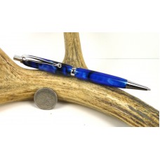 Blue Marble Slimline Pencil