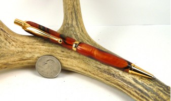 Bronze Marble Slimline Pencil