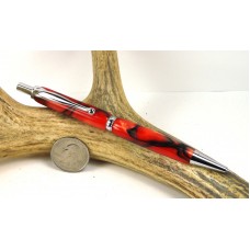 Red Marble Slimline Pencil