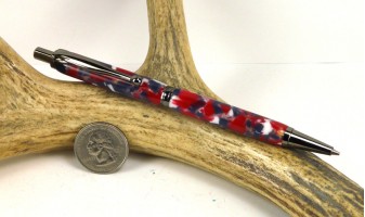 Patriotic Confetti Slimline Pencil