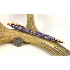 Purple Pebble Slimline Pencil