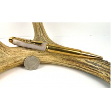 Deer Antler 30-06 Rifle Cartridge Pen