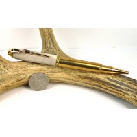 Deer Antler 30-06 Rifle Cartridge Pen