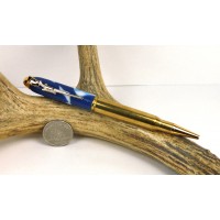 Ocean Camo 30-06 Rifle Cartridge Pen