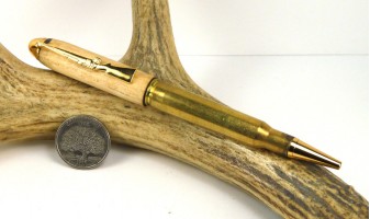 Maple 30-06 Rifle Cartridge Pen