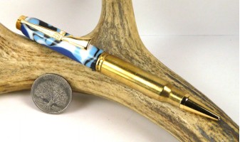 Ocean Camo .308 Rifle Cartridge Pen