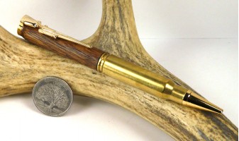 Brazilian Walnut .308 Rifle Cartridge Pen