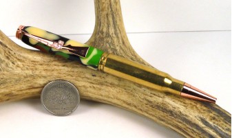 Jungle Camo .308 Rifle Cartridge Pen