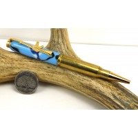 Ocean Camo .308 Rifle Cartridge Pen