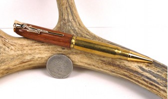 Mahogany .308 Rifle Cartridge Pen