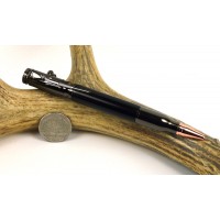 Pure Black Bolt Action Pen