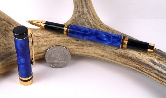 Pearl Blue Ameroclassic Rollerball Pen