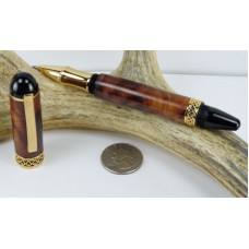 Amboyna Burl Apollo Infinity Rollerball Pen