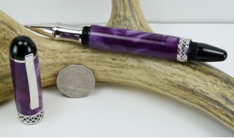 Deep Purple Apollo Infinity Rollerball Pen