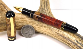 Amboyna Burl Apollo Rollerball Pen