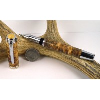 Amboyna Burl Chairman Rollerball Pen