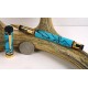 Turquoise Classic Elite Rollerball Pen