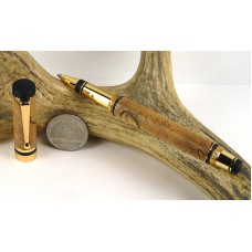 Spalted Maple Classic Elite Rollerball Pen