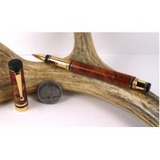 Amboyna Burl Classic Elite Rollerball Pen