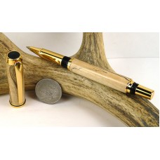 Spalted Maple Jr Gentleman Rollerball Pen