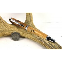 Spalted Maple Jr Gentleman Rollerball Pen