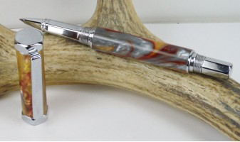 Precious Metal Rinehart Rollerball Pen