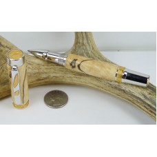 Spalted Maple Imperial Rollerball Pen