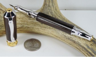 Ziricote Nouveau Sceptre Rollerball Pen