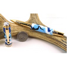 Ocean Camo Triton Rollerball Pen