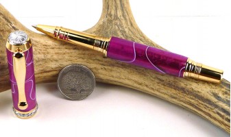 Amethyst Triton Rollerball Pen