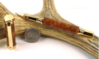 Amboyna Burl Rinehart Rollerball Pen