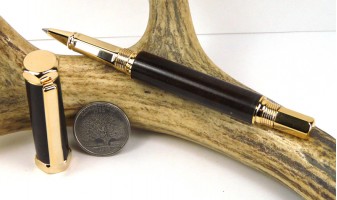 Ebony Rinehart Rollerball Pen