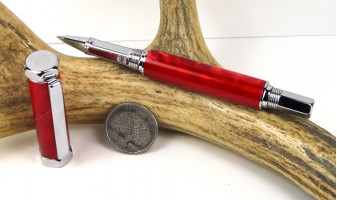 Rage Red Rinehart Rollerball Pen