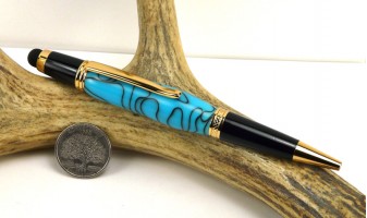 Turquoise Sierra Stylus Pen