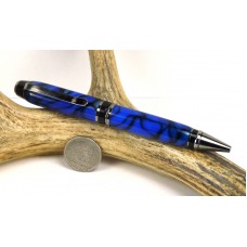 Blue Marble Cigar Pen