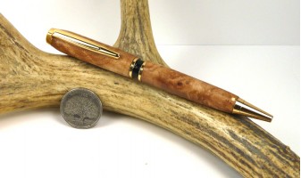 Maple Burl Elegant American Pen