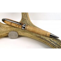 Spalted Maple Euro Pen