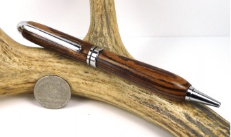 Zebrawood Euro Pen