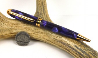Deep Purple Euro Pen