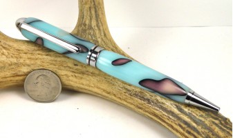 Turquoise Moon Euro Pen