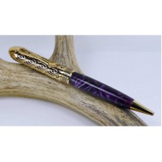 Deep Purple Filigree Pen