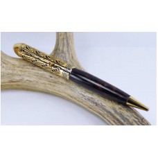 Black Palm Filigree Pen