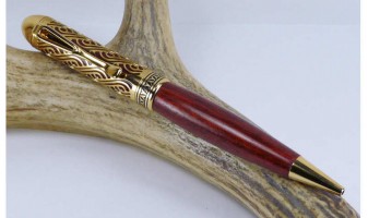 Padauk Filigree Pen