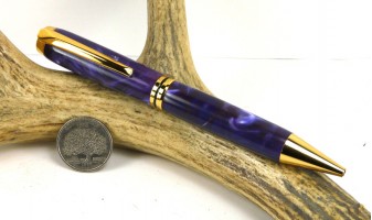 Deep Purple Jr Gentleman Twist Pen