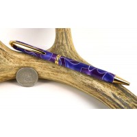 Blue Purple Swirl Presidential Pen