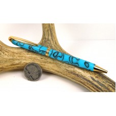 Turquoise Presidential Pen